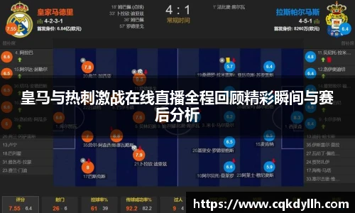 皇马与热刺激战在线直播全程回顾精彩瞬间与赛后分析
